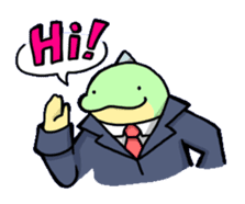 "Ryoku-cha" with his friend "insect" sticker #497747