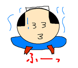 Daily life of the costume dinosaur uncle sticker #498726