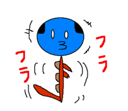 Daily life of the costume dinosaur uncle sticker #498734