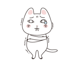 moon cat sticker #499316