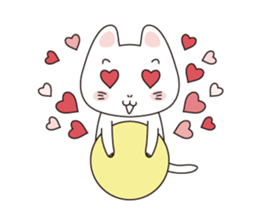 moon cat sticker #499323