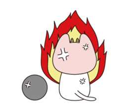 moon cat sticker #499326