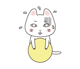 moon cat sticker #499328