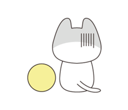 moon cat sticker #499329