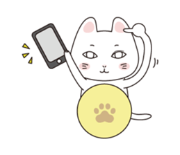 moon cat sticker #499339