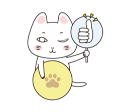 moon cat sticker #499344