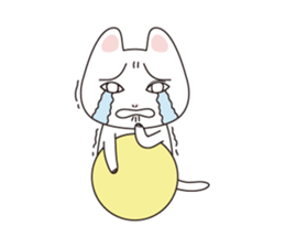 moon cat sticker #499347