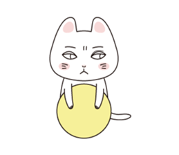 moon cat sticker #499349