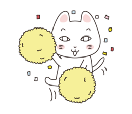 moon cat sticker #499350