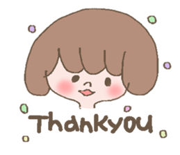 girl & nekoko sticker #499361