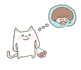 girl & nekoko sticker #499366