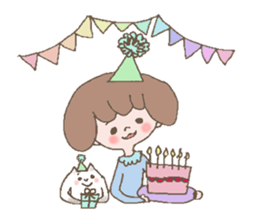 girl & nekoko sticker #499379