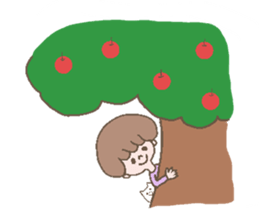 girl & nekoko sticker #499393