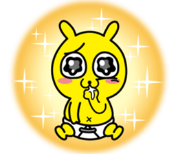 Naughty rabbit sticker #499682