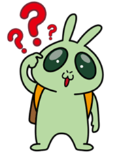 Naughty rabbit sticker #499704