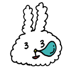 FLUFFY BUNNY sticker #499835