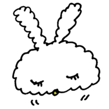 FLUFFY BUNNY sticker #499837