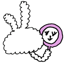 FLUFFY BUNNY sticker #499839