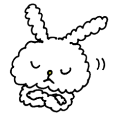 FLUFFY BUNNY sticker #499841