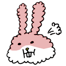 FLUFFY BUNNY sticker #499843