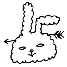 FLUFFY BUNNY sticker #499844