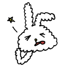 FLUFFY BUNNY sticker #499852