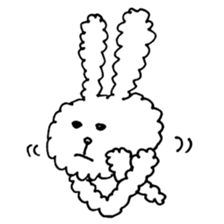 FLUFFY BUNNY sticker #499853