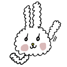 FLUFFY BUNNY sticker #499856