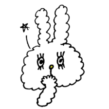FLUFFY BUNNY sticker #499859