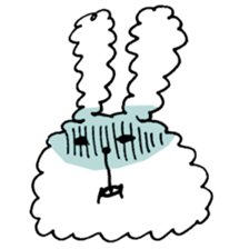 FLUFFY BUNNY sticker #499860