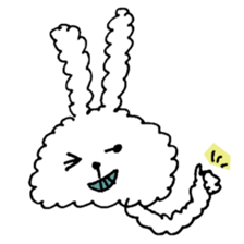 FLUFFY BUNNY sticker #499862