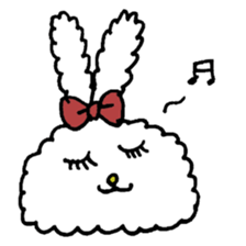 FLUFFY BUNNY sticker #499868