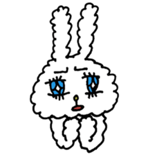 FLUFFY BUNNY sticker #499869