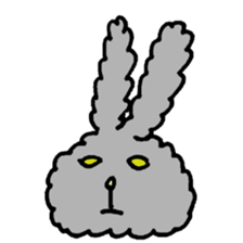 FLUFFY BUNNY sticker #499870