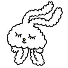 FLUFFY BUNNY sticker #499871