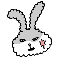 FLUFFY BUNNY sticker #499873