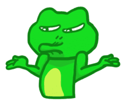 Holiday of the frog sticker #499998