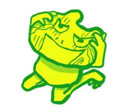 Holiday of the frog sticker #499999