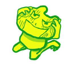 Holiday of the frog sticker #499999