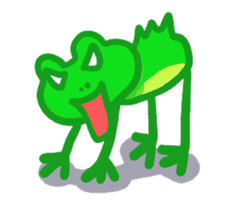 Holiday of the frog sticker #500001