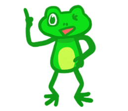 Holiday of the frog sticker #500006