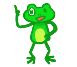 Holiday of the frog sticker #500006