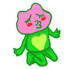 Holiday of the frog sticker #500008