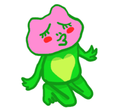 Holiday of the frog sticker #500008