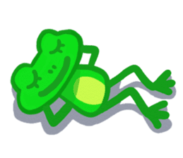 Holiday of the frog sticker #500014
