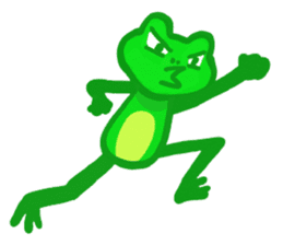 Holiday of the frog sticker #500018