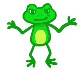 Holiday of the frog sticker #500023