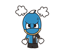 KAWASAKI FRONTALE OFFICIAL FRON-TA STAMP sticker #500115