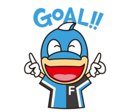 KAWASAKI FRONTALE OFFICIAL FRON-TA STAMP sticker #500118