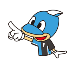 KAWASAKI FRONTALE OFFICIAL FRON-TA STAMP sticker #500119